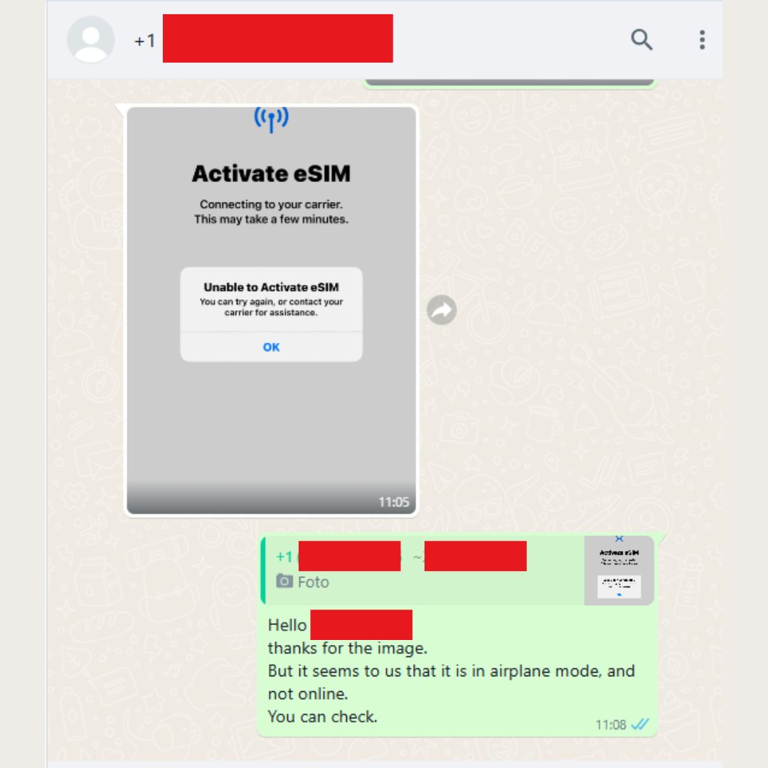 blivale_image_dialogue on whatsapp with customer usa for esim install indonesia_800x800 image blivale_image_dialogue on whatsapp with customer usa for esim install indonesia_800x800 Cómo instalar y configurar una eSIM sin conexión a Internet: Guía completa y experta